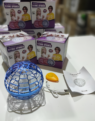 Mini Dron Bola Giratoria Mágica Azul - additional image 3