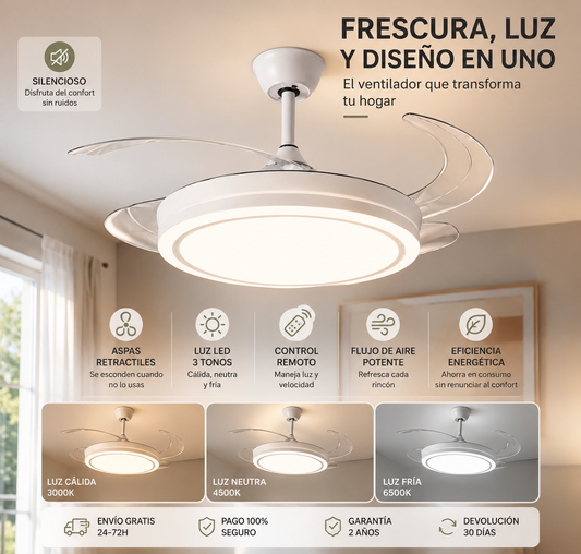 Ventilador de Techo LED Sunfresh