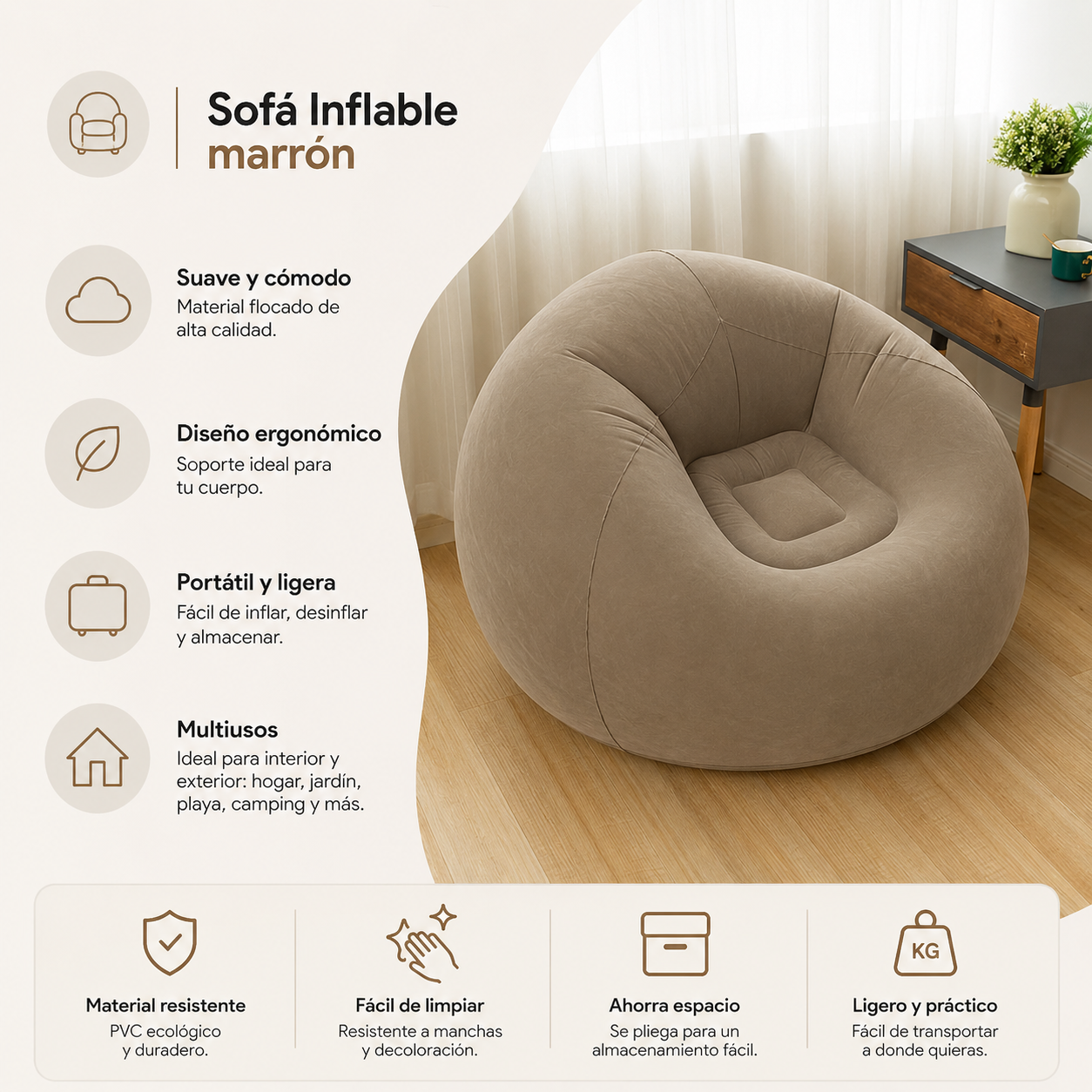 Sofá Inflable Sunsofa