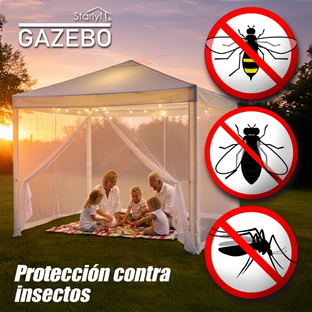 Carpa con mosquitera 360º y protección UV Suntent