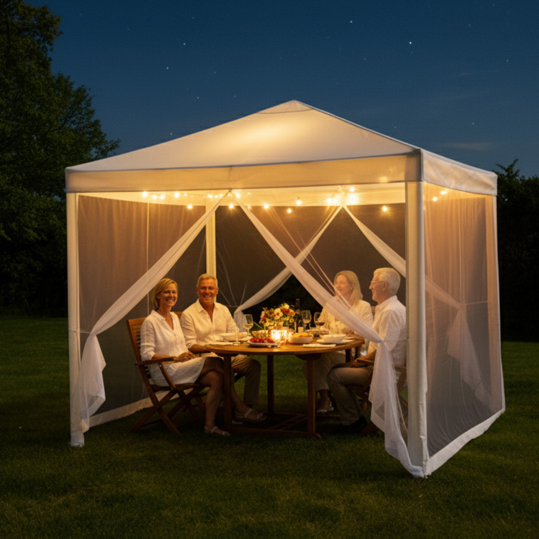Carpa con mosquitera 360º y protección UV Suntent